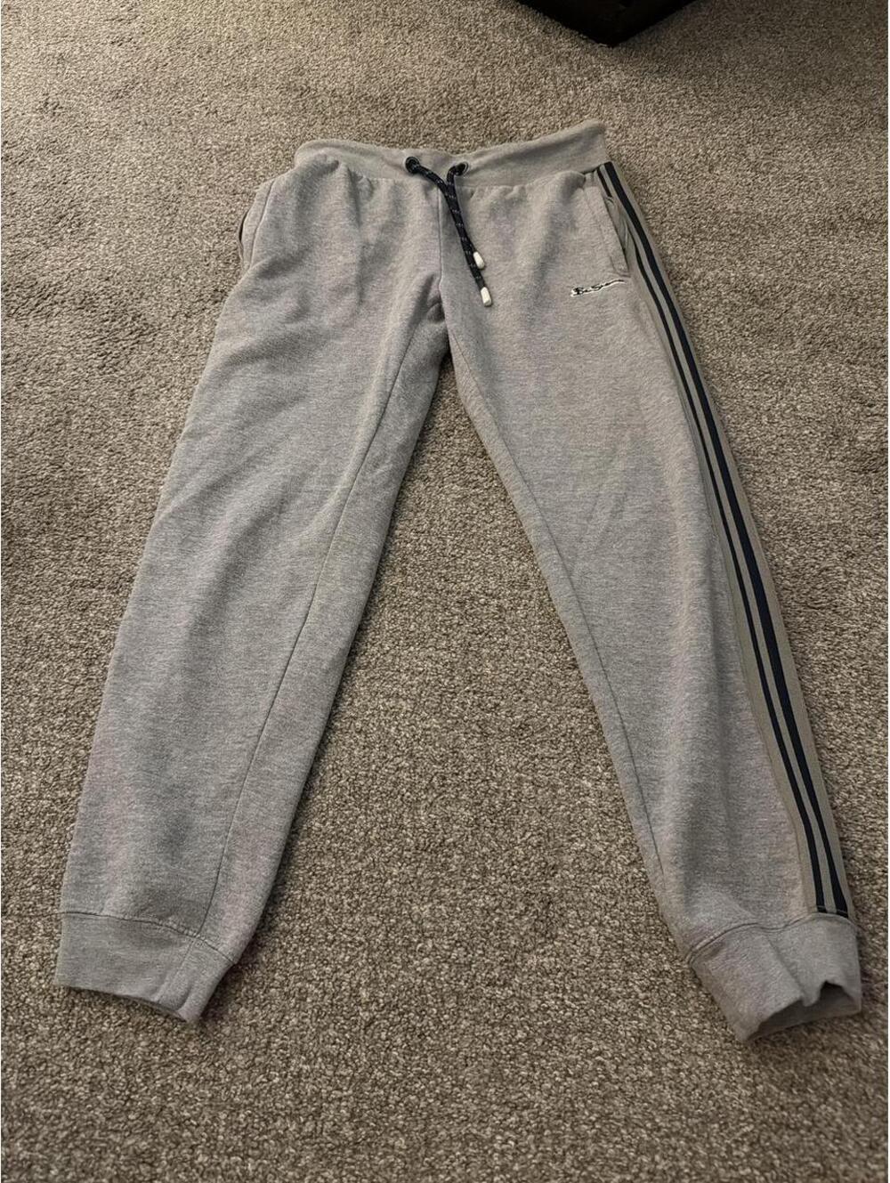 Ben Sherman Men's Grey Joggers-tracksuit